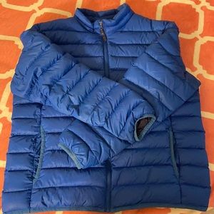 Blue Old Navy Puffer Coat